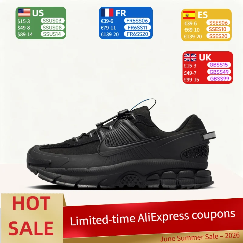 Nike ZOOM VOMERO ROAM: Simple, Stylish, and Versatile Low-Top Casual Training Running Shoes (Unisex) - Black FV2295-002
Nike ZOOM VOMERO ROAM: Simple, Stylish, and Versatile Low-Top Casual Training Running Shoes (Unisex) - Black FV2295-002