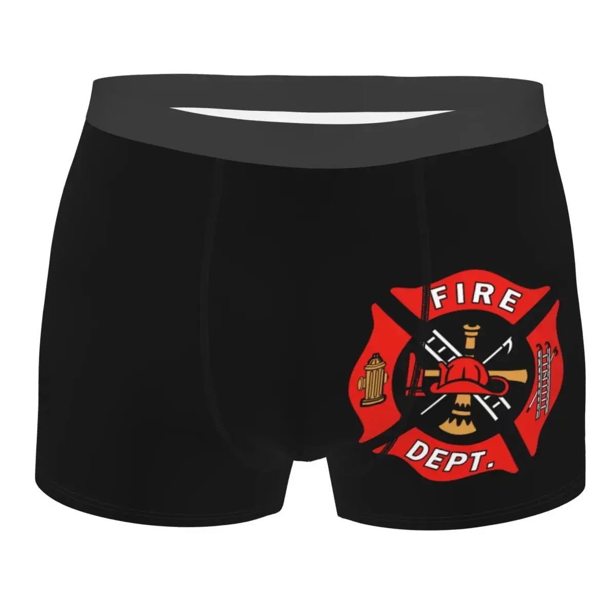 Firefighter Department Logo Underwear Male Printed Fireman Fire Rescue Boxer Briefs Shorts Panties Breathable Underpants
Firefighter Department Logo Underwear Male Printed Fireman Fire Rescue Boxer Briefs Shorts Panties Breathable Underpants