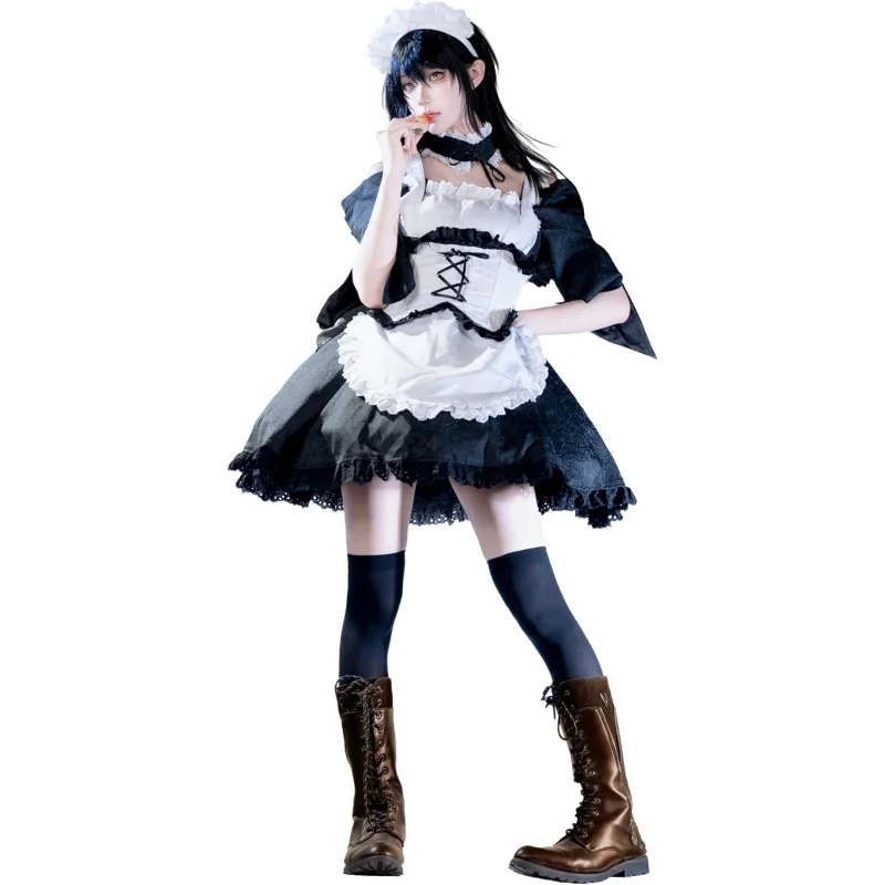 ❤️❤️❤️miccostumes Women's Costume Maid Cosplay Dress and Waistband with Headband Choker❤️⭐️❤️
❤️❤️❤️miccostumes Women's Costume Maid Cosplay Dress and Waistband with Headband Choker❤️⭐️❤️