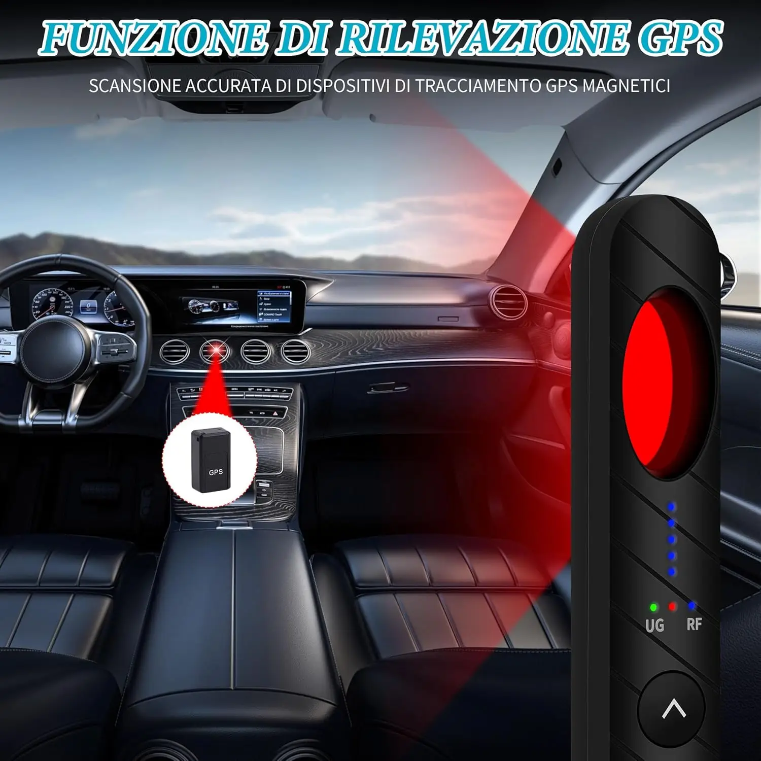 Hotel Camera Detector,Spy Detector, Camera Detector,4-in-1 Hidden Camera Detector, Sensitivity, Spy Gadgets Detector for Hotel
Hotel Camera Detector,Spy Detector, Camera Detector,4-in-1 Hidden Camera Detector, Sensitivity, Spy Gadgets Detector for Hotel