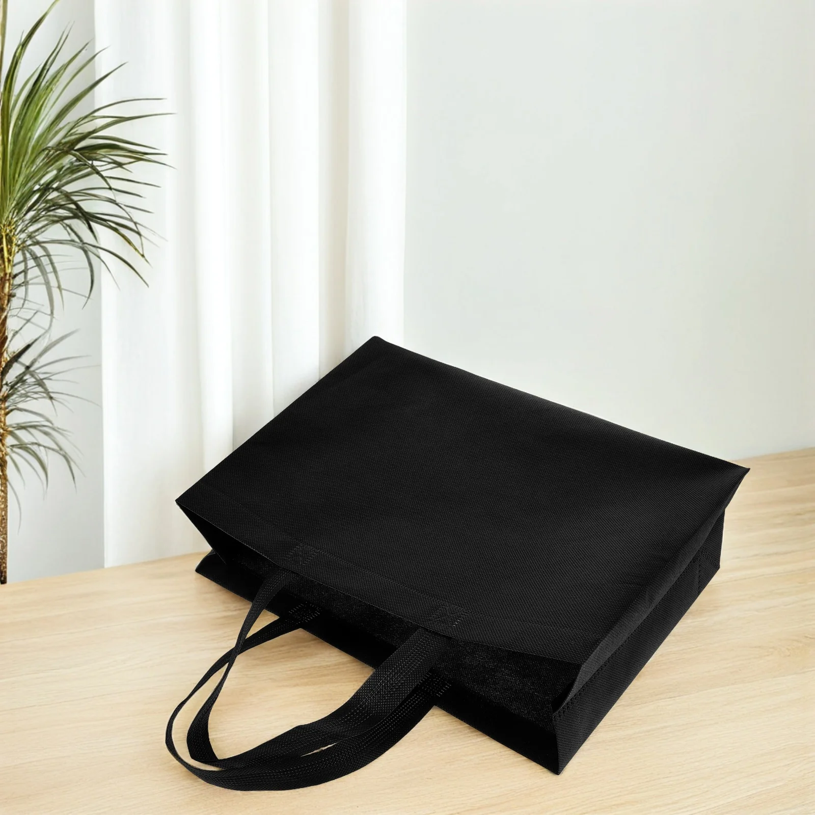 20pcs Non-Woven Fabric Shopping Bags Bulk Reusable Tote Bags For Groceries Supermarket Retail Party Diy Decor Black
20pcs Non-Woven Fabric Shopping Bags Bulk Reusable Tote Bags For Groceries Supermarket Retail Party Diy Decor Black