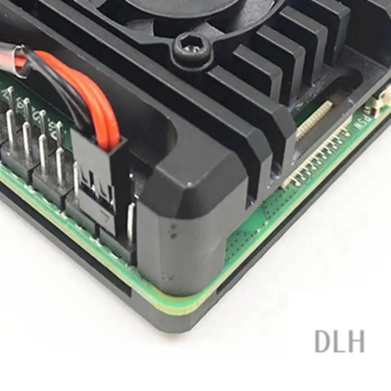 VO-Aluminum Alloy Case Cover Cooling Protective Box With PWM Fan For Raspberry Pi 5
VO-Aluminum Alloy Case Cover Cooling Protective Box With PWM Fan For Raspberry Pi 5