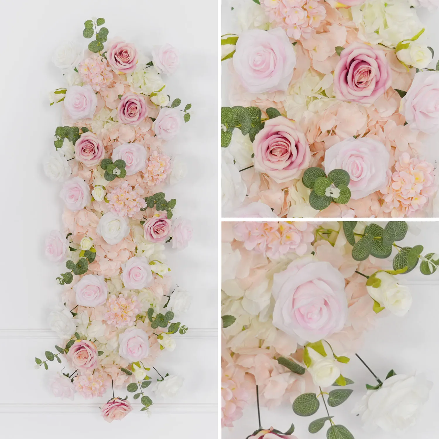 Uflower Luxury Pink Rose Orchid Flower Row Runner Wedding Backdrop Arch Deco Table Centerpiece Floral Display Event Props
Uflower Luxury Pink Rose Orchid Flower Row Runner Wedding Backdrop Arch Deco Table Centerpiece Floral Display Event Props 