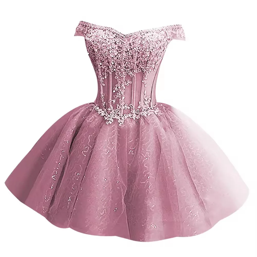Bealegantom Lace Short Homecoming Dress Beaded Neck Tulle Shoulder Prom Cocktail Gown Evening Dress Plus Sizes Vestido De Novia
Bealegantom Lace Short Homecoming Dress Beaded Neck Tulle Shoulder Prom Cocktail Gown Evening Dress Plus Sizes Vestido De Novia