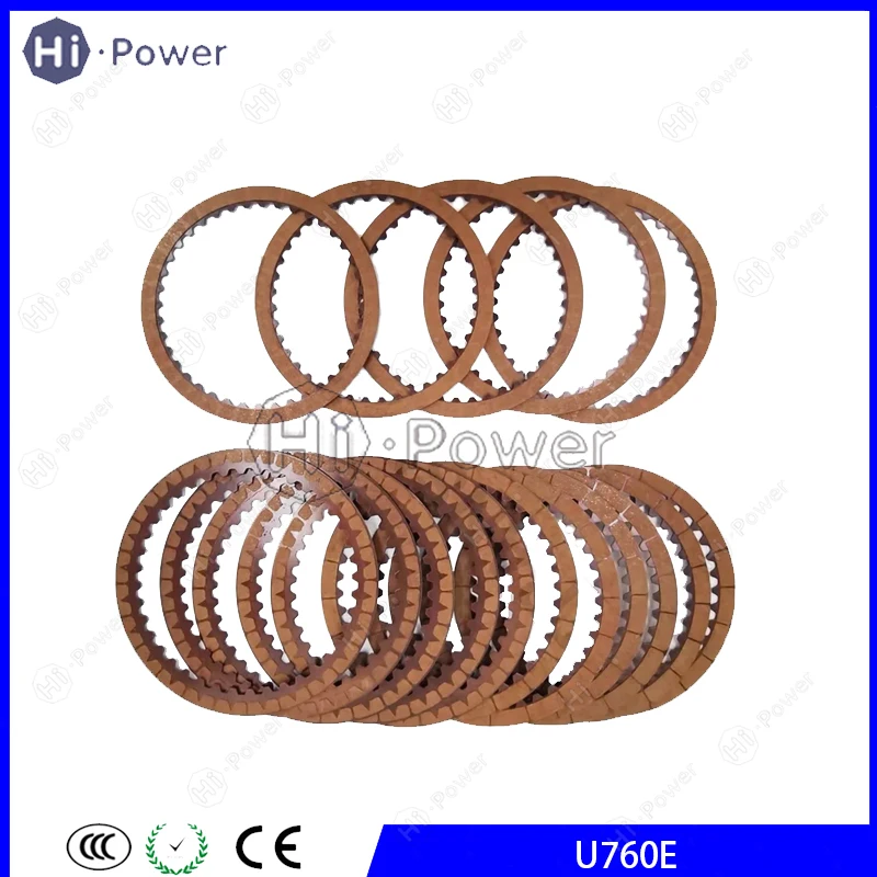 U760 U760E Automatic Transmission Clutch Plate Friction Plate For Toyota Lexus Gearbox Disc Kit
U760 U760E Automatic Transmission Clutch Plate Friction Plate For Toyota Lexus Gearbox Disc Kit