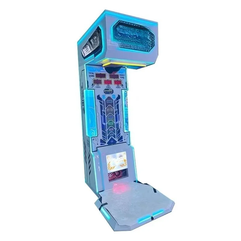 Customized Coin Operated Boxing Punch Strength Tester Machine Arcade Body Strike Game Equipment Sports Amusement Fitness Device
Customized Coin Operated Boxing Punch Strength Tester Machine Arcade Body Strike Game Equipment Sports Amusement Fitness Device