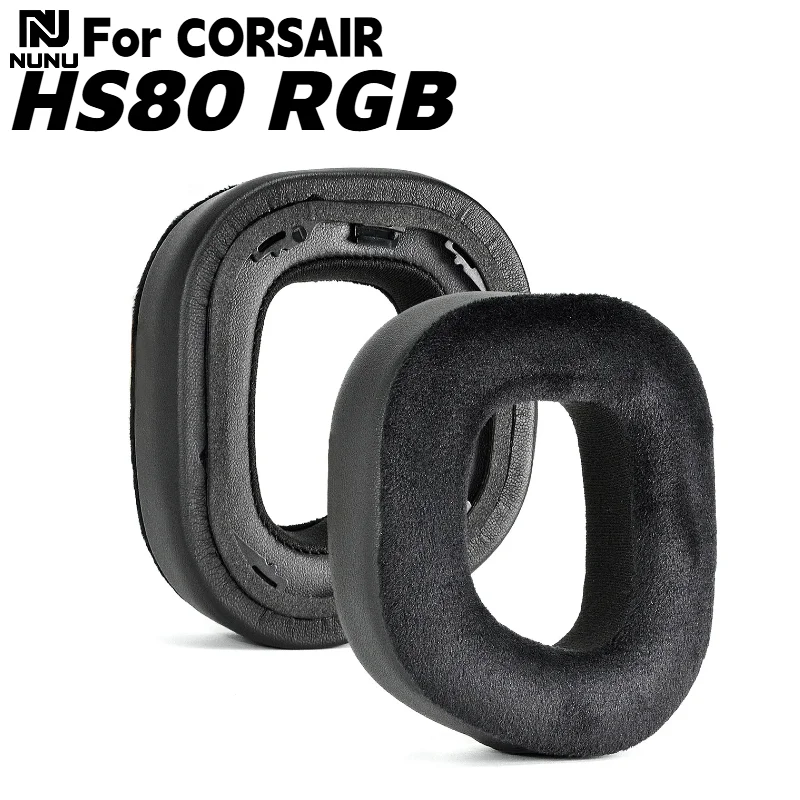NUNU Replacement Protein skin/Mesh/velvet Ear Pads With buckle for CORSAIR HS80 RGB Headphones Earmuff Repair Parts
NUNU Replacement Protein skin/Mesh/velvet Ear Pads With buckle for CORSAIR HS80 RGB Headphones Earmuff Repair Parts