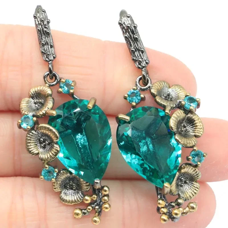Buy 4 Get 1 Free 48x19mm 10g Blue Aquamarine Pink Kunzite Violet Tanzanite Women Black Gold Silver Earrings
Buy 4 Get 1 Free 48x19mm 10g Blue Aquamarine Pink Kunzite Violet Tanzanite Women Black Gold Silver Earrings