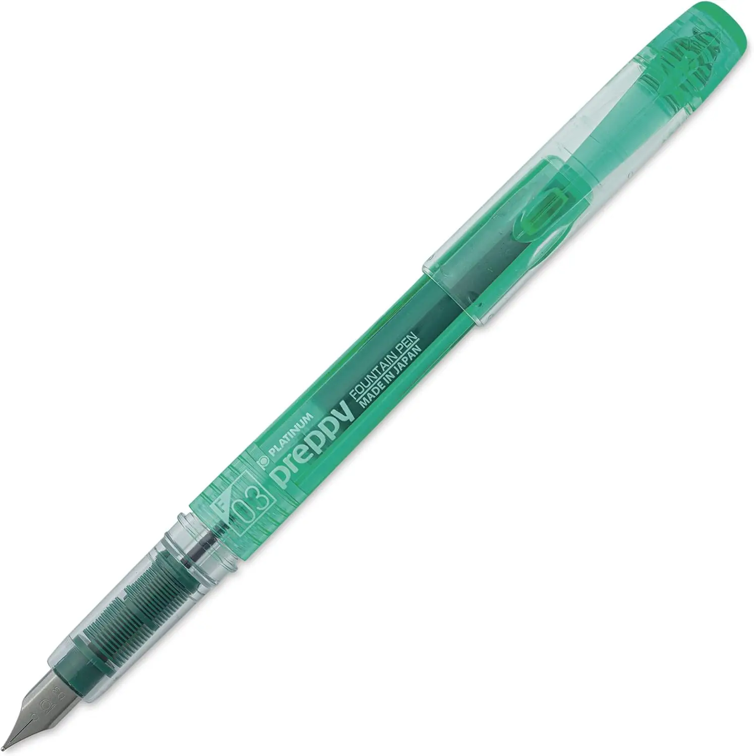 Fine Nib Fountain Pen, Green, Smooth Writing, Japanese Quality
Fine Nib Fountain Pen, Green, Smooth Writing, Japanese Quality