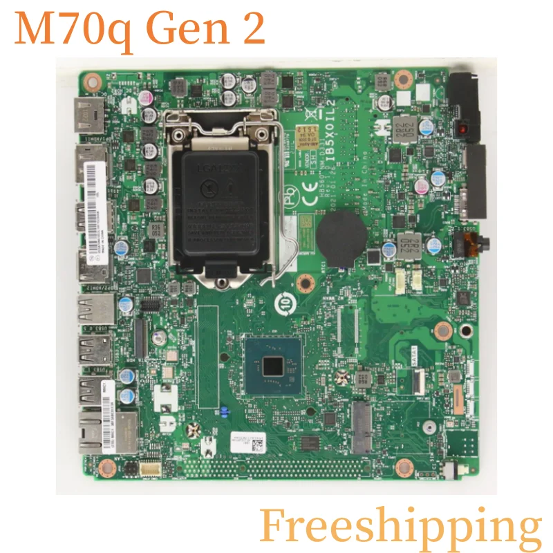 Материнская плата IB5X0IL2 для Lenovo ThinkCentre M70q Gen 2, материнская плата 5B20U54721 LGA1200 DDR4, 100% протестирована, полностью работает
Материнская плата IB5X0IL2 для Lenovo ThinkCentre M70q Gen 2, материнская плата 5B20U54721 LGA1200 DDR4, 100% протестирована, полностью работает