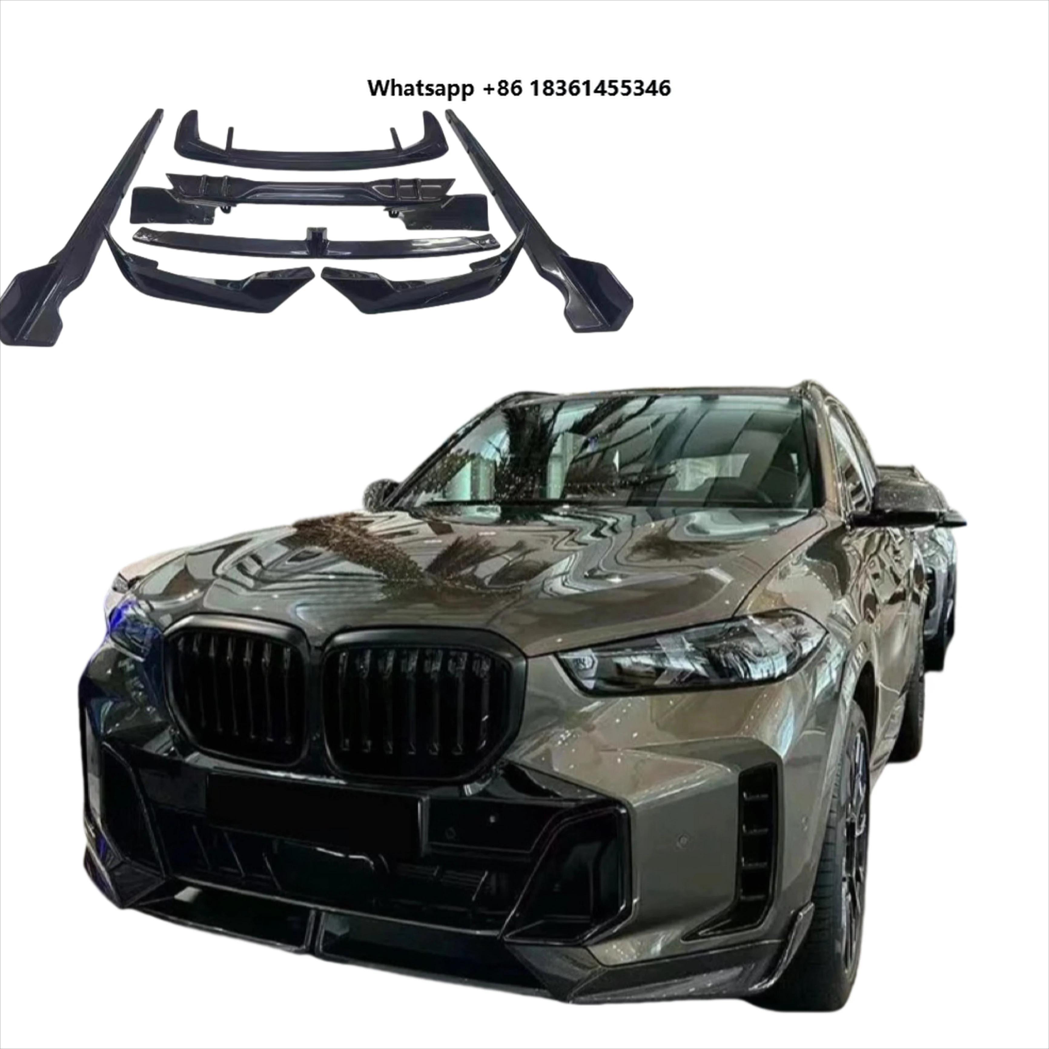For X5 G05 Carbon Fiber Front Lip Skirt Rear Diffuser Spoiler STLF Mp Style Carbon Fiber Body Kit
For X5 G05 Carbon Fiber Front Lip Skirt Rear Diffuser Spoiler STLF Mp Style Carbon Fiber Body Kit