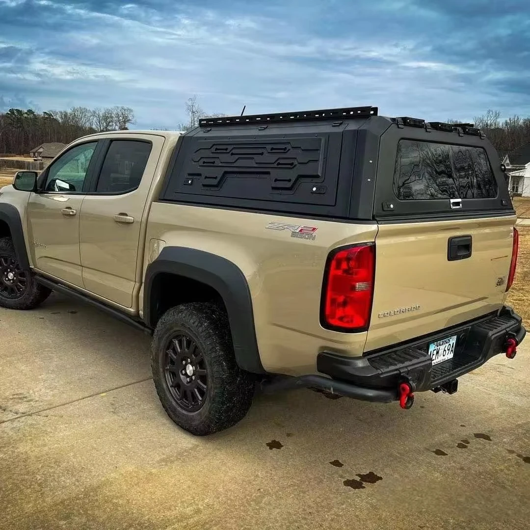 Hardtop Bed Capper For Chevrolet Colorado Tailored Accessories Aluminum 4X4 Pickup Canopy Pickup Truck Topper
Hardtop Bed Capper For Chevrolet Colorado Tailored Accessories Aluminum 4X4 Pickup Canopy Pickup Truck Topper