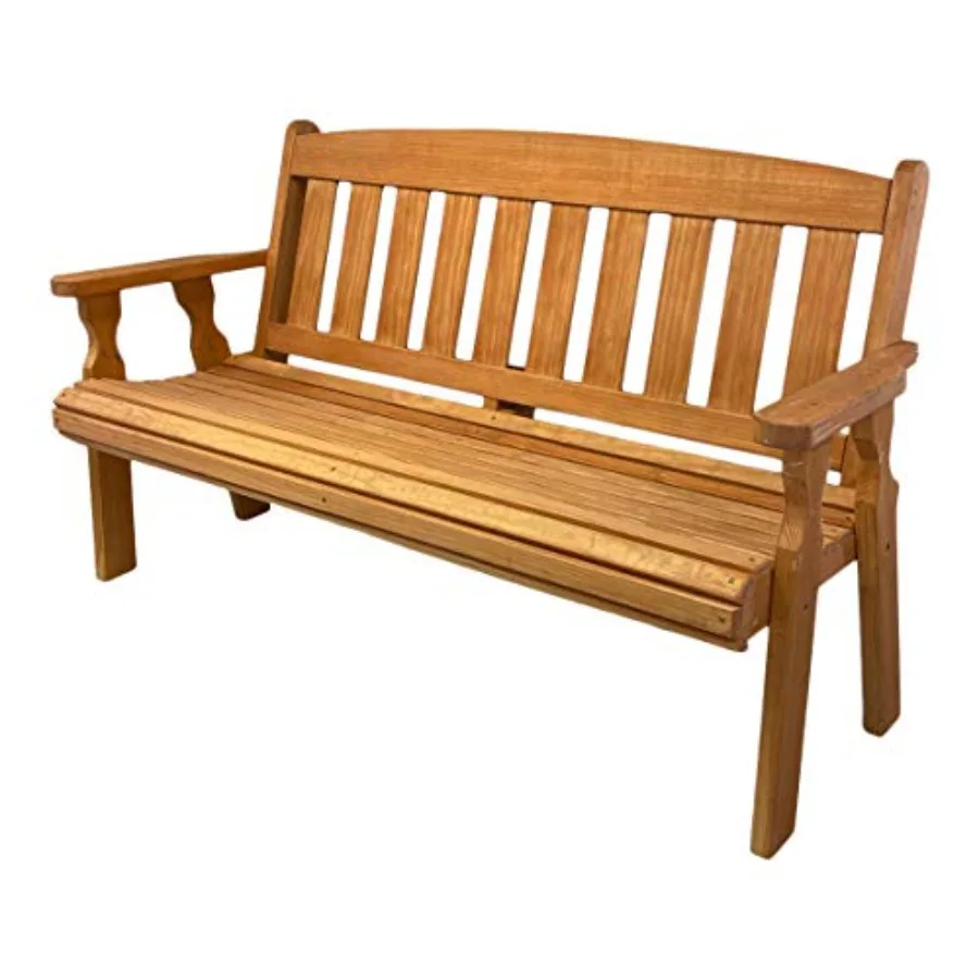 Outdoor Heavy Duty 800 LB Mission Pressure Treated Garden Bench: pressure-treated pine natural wood color weather-resistant and
Outdoor Heavy Duty 800 LB Mission Pressure Treated Garden Bench: pressure-treated pine natural wood color weather-resistant and