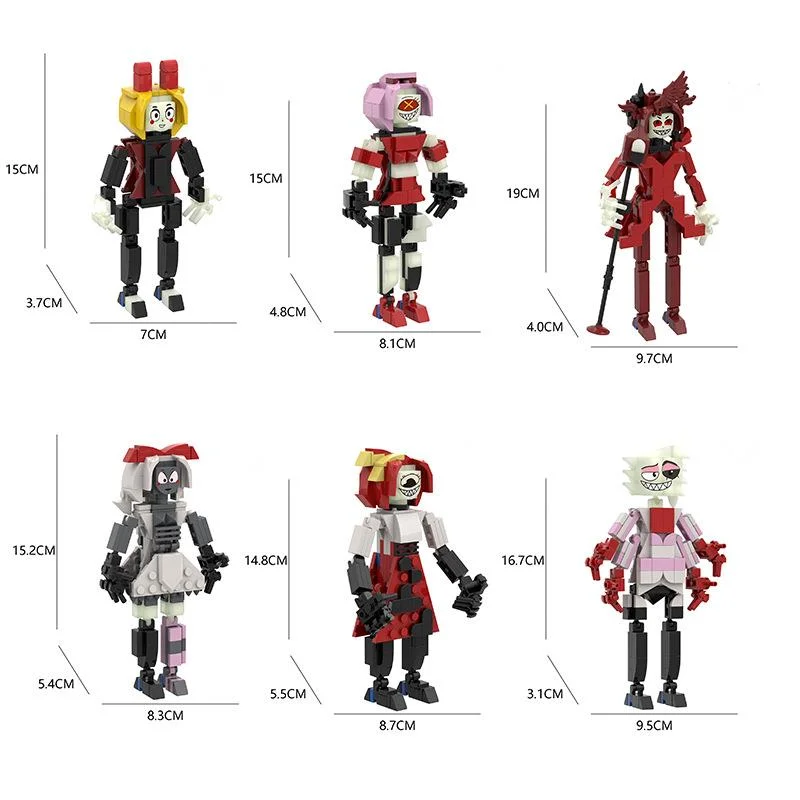 New Anime Hell Inn Vox Building Blocks With Movable Joints Assembling Toy Figurine 6pcs Children's Educational Gifts
New Anime Hell Inn Vox Building Blocks With Movable Joints Assembling Toy Figurine 6pcs Children's Educational Gifts
