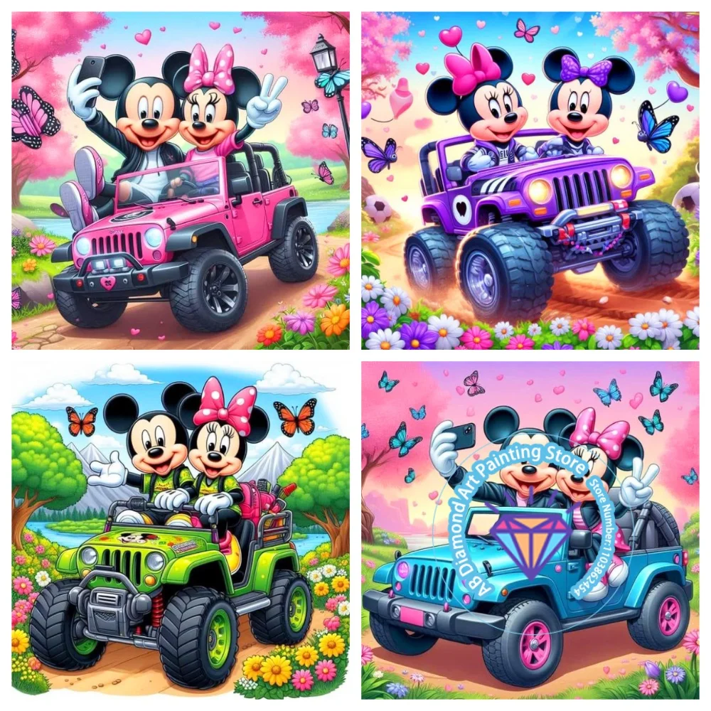 Mickey Cartoon AB Diamond Drawing Kit Square Round Diamond 5D DIY Minnie Mosaic Handmade Art Exquisite Gift Crafts Home Decor
Mickey Cartoon AB Diamond Drawing Kit Square Round Diamond 5D DIY Minnie Mosaic Handmade Art Exquisite Gift Crafts Home Decor