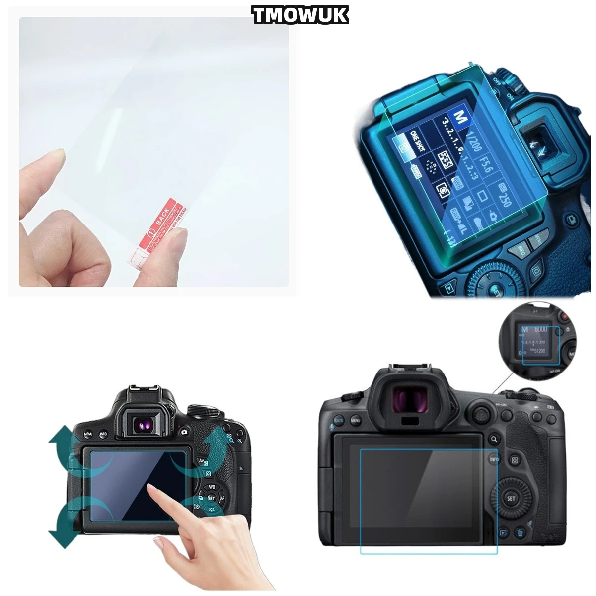 For Canon R10 Anti-Scratch Camera LCD Screen Protector Tempered Glass 9H Hardness HD Clear Film.
For Canon R10 Anti-Scratch Camera LCD Screen Protector Tempered Glass 9H Hardness HD Clear Film.