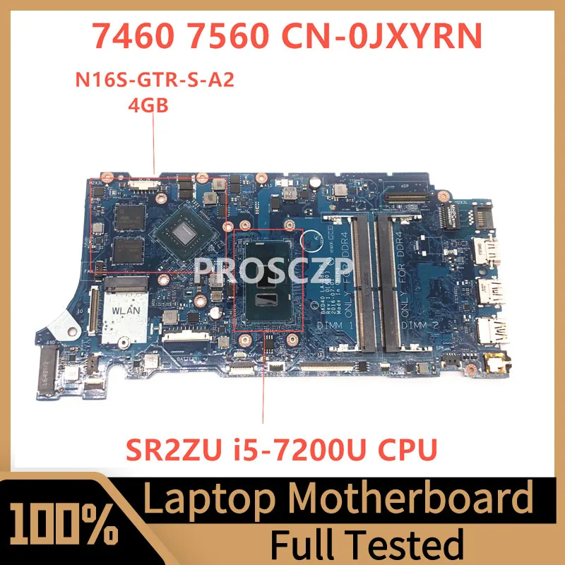 CN-0JXYRN JXYRN 0Y9NHV 07T87H 0V736W 05CPRV BKD40 LA-D821P i5-7200U CPU 940MX For DELL 7460 7560 Laptop Motherboard Working
CN-0JXYRN JXYRN 0Y9NHV 07T87H 0V736W 05CPRV BKD40 LA-D821P i5-7200U CPU 940MX For DELL 7460 7560 Laptop Motherboard Working