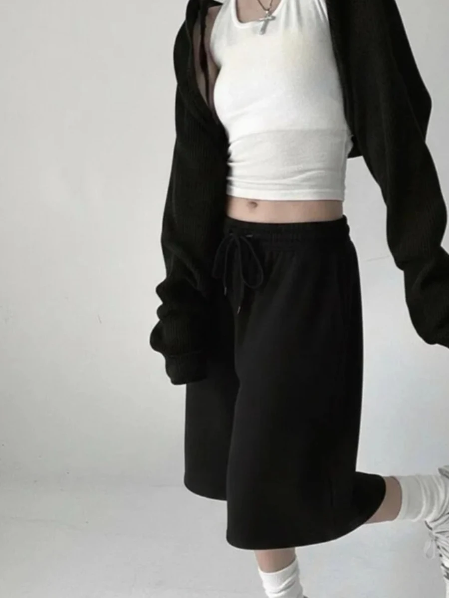 Women's Men Loose Sports Shorts Drawstring Athletic Shorts Sweatpants Sport Jogging Beach Pant Oversized Fitness Casual Trendy
Women's Men Loose Sports Shorts Drawstring Athletic Shorts Sweatpants Sport Jogging Beach Pant Oversized Fitness Casual Trendy