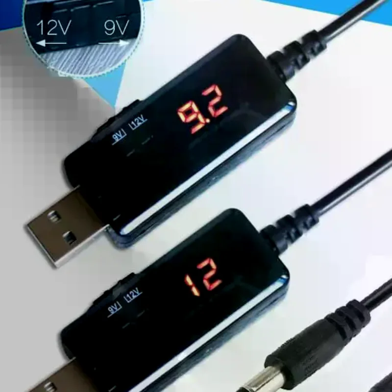 USB Boost Converter DC 5V To 9V 12V USB Step-up Converter Cable + 3.5x1.35mm Connecter For Power Supply/Charger/Power Converter
USB Boost Converter DC 5V To 9V 12V USB Step-up Converter Cable + 3.5x1.35mm Connecter For Power Supply/Charger/Power Converter