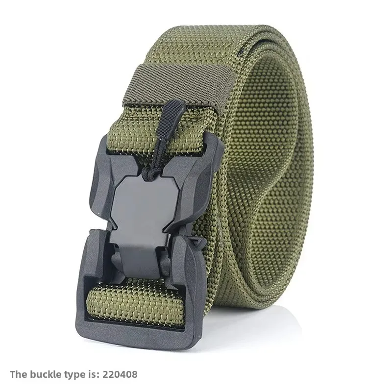 New men's tactical belt, outdoor military training work pants, casual and versatile canvas nylon belt
New men's tactical belt, outdoor military training work pants, casual and versatile canvas nylon belt