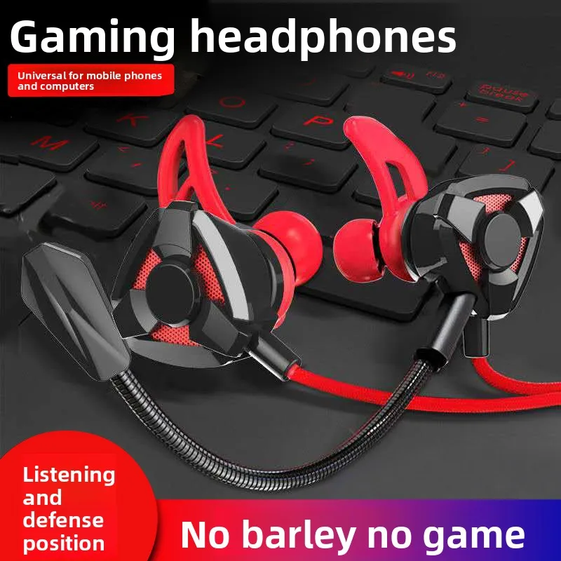 New arrival sports headphones in-ear transparent bass running chicken game wired headphones around the ears
New arrival sports headphones in-ear transparent bass running chicken game wired headphones around the ears