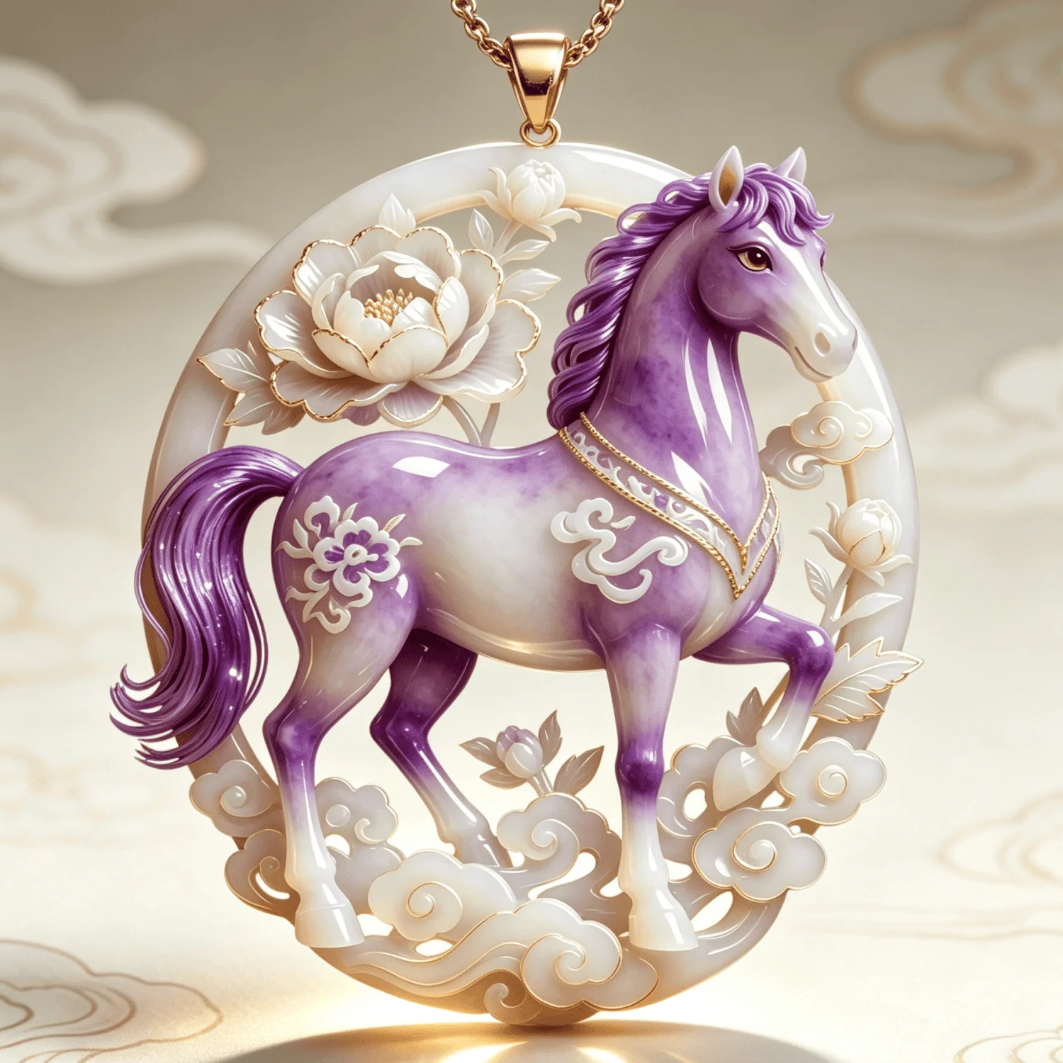 Purple Horse Metal Pendant Long Sweater Chain Exquisite Elegant Temperament Necklace Women Jewelry Gift for Girlfriend
Purple Horse Metal Pendant Long Sweater Chain Exquisite Elegant Temperament Necklace Women Jewelry Gift for Girlfriend
