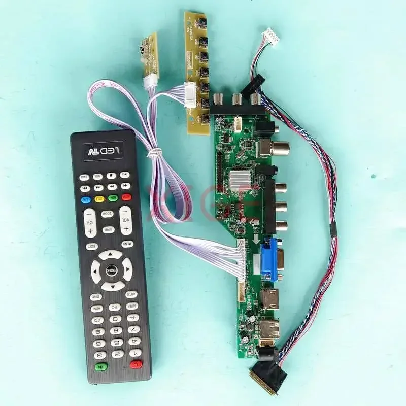 Плата контроллера драйвера для Φ/TLB1/TLN1/TLP1 Kit DIY 40Pin LVDS AV/USB/DHMI/VGA LP101WSA-TLA1/T 10,1 "1024x600
Плата контроллера драйвера для Φ/TLB1/TLN1/TLP1 Kit DIY 40Pin LVDS AV/USB/DHMI/VGA LP101WSA-TLA1/T 10,1 "1024x600