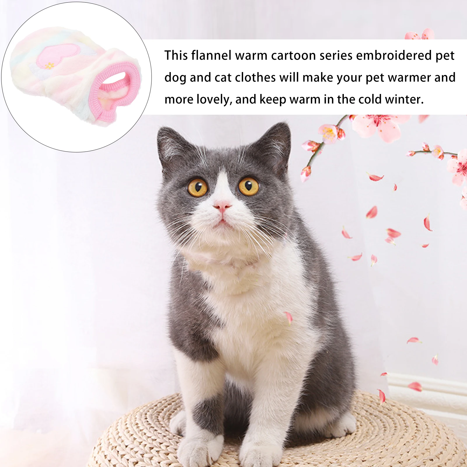 Clothes for Pets Cut off Flannel Dogs Cool Vest Small Christmas Custom Cat Clothing Keep Warm Coats Costume
Clothes for Pets Cut off Flannel Dogs Cool Vest Small Christmas Custom Cat Clothing Keep Warm Coats Costume