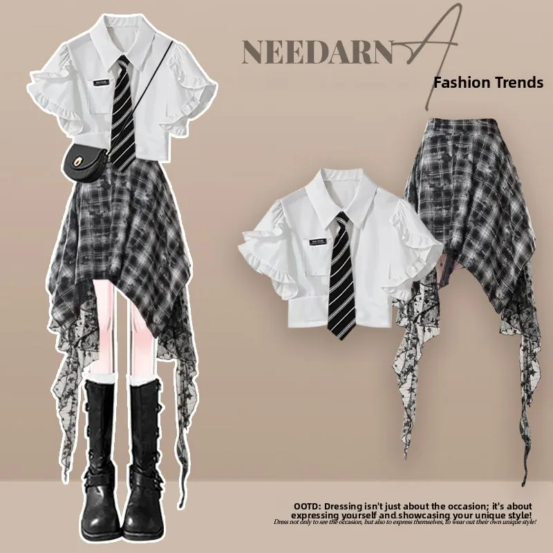 Korean Style Summer College Fashion Dress Women's 2026 Super Popular Short Skirt Jk Set Clothes Breathable Polyester Fabric
Korean Style Summer College Fashion Dress Women's 2026 Super Popular Short Skirt Jk Set Clothes Breathable Polyester Fabric