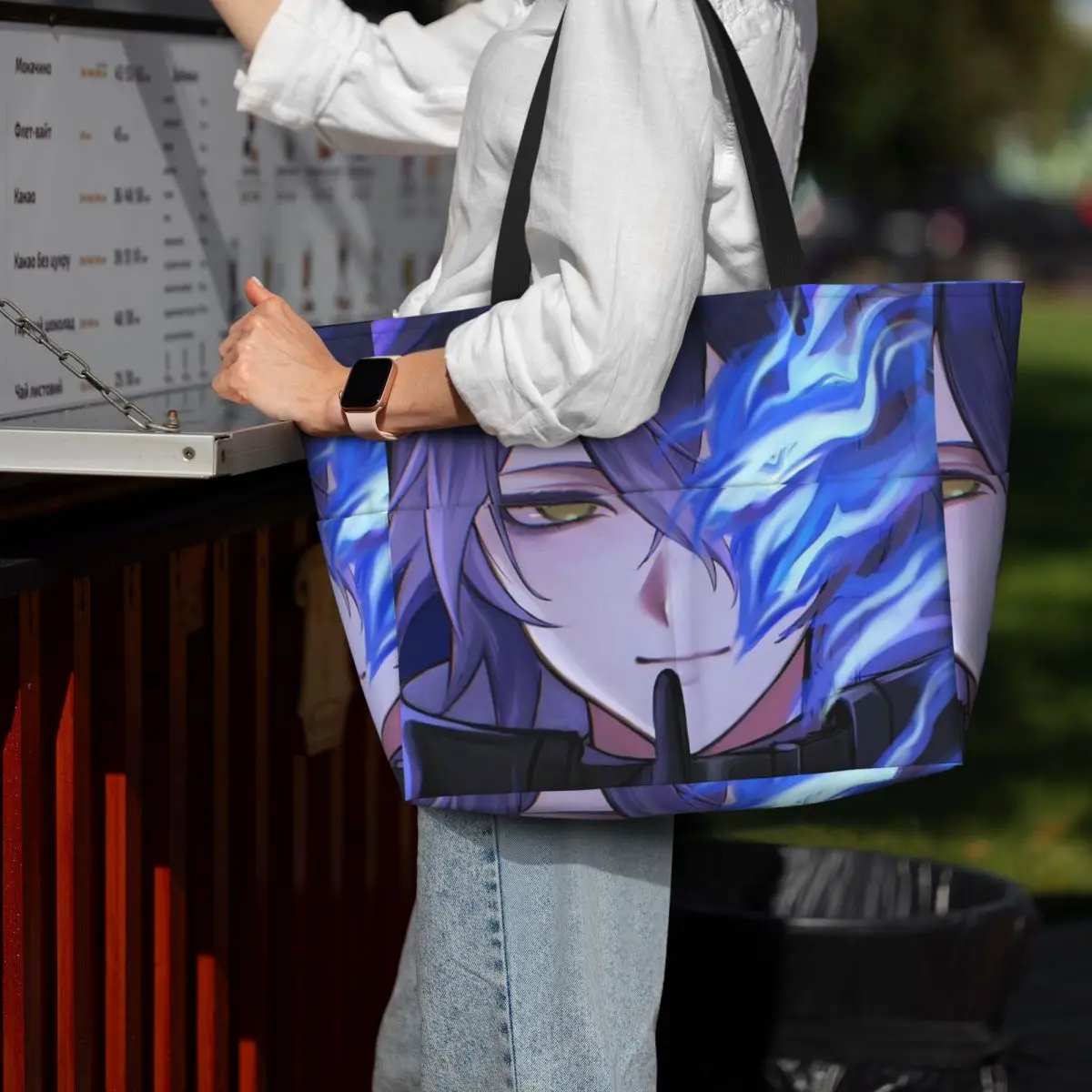 Game Role Flins Genshin Beach Tote Bag Sport Gym Yoga Duffle Large Tote Bag Women Travel Bag Fitness bag
Game Role Flins Genshin Beach Tote Bag Sport Gym Yoga Duffle Large Tote Bag Women Travel Bag Fitness bag