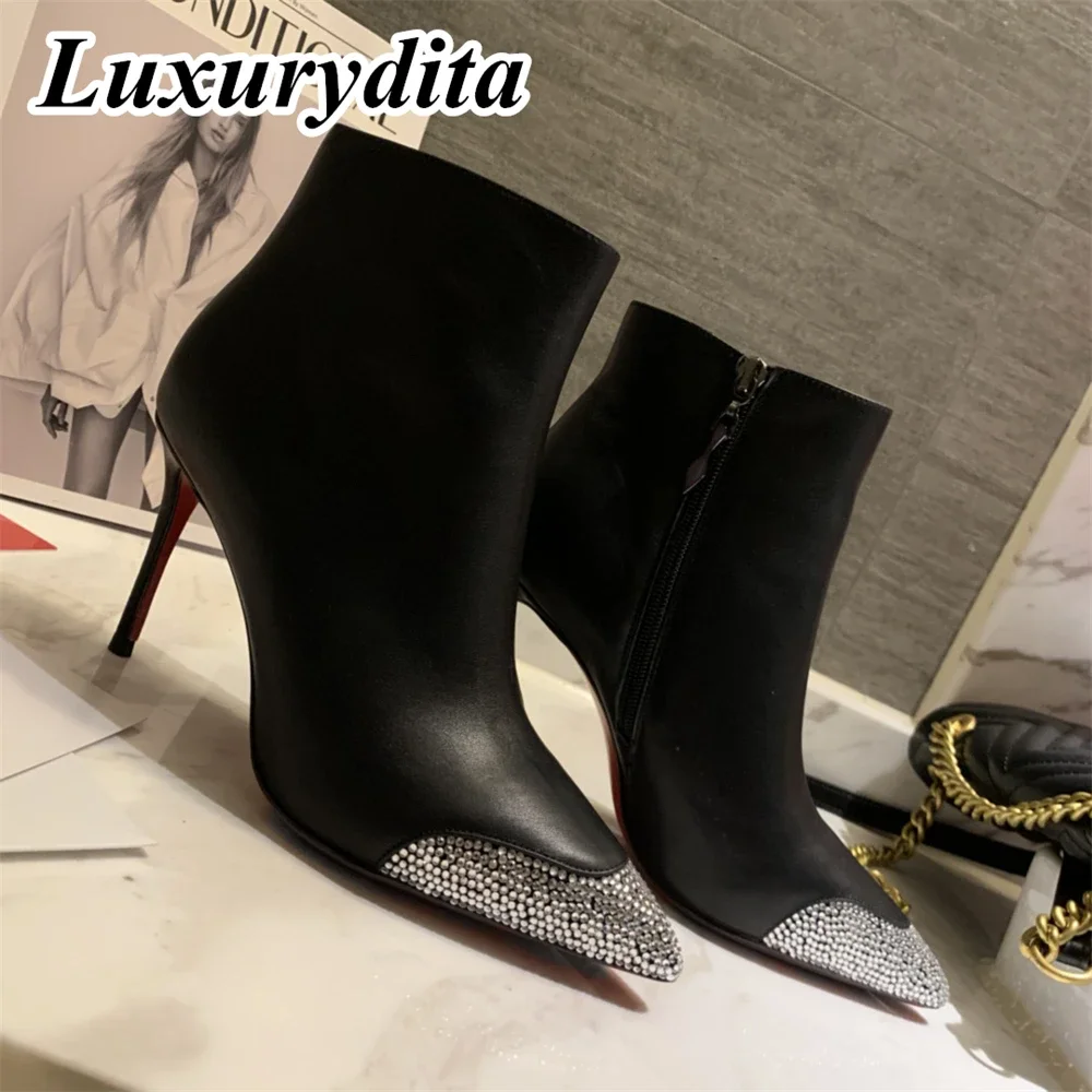 Top Quality Womens High Heel Boots Luxury Fashion Women Ankle Boots Designer Red heel leather sole over the knee boots 0868
Top Quality Womens High Heel Boots Luxury Fashion Women Ankle Boots Designer Red heel leather sole over the knee boots 0868
