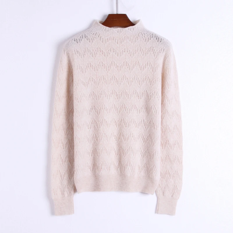 Women's Sweater 2021 New Fashion O-Neck Hollow Out Jumper 100% Wool Sweater Woman Sexy Sweaters And Pullovers Long Sleeve Tops
Women's Sweater 2021 New Fashion O-Neck Hollow Out Jumper 100% Wool Sweater Woman Sexy Sweaters And Pullovers Long Sleeve Tops