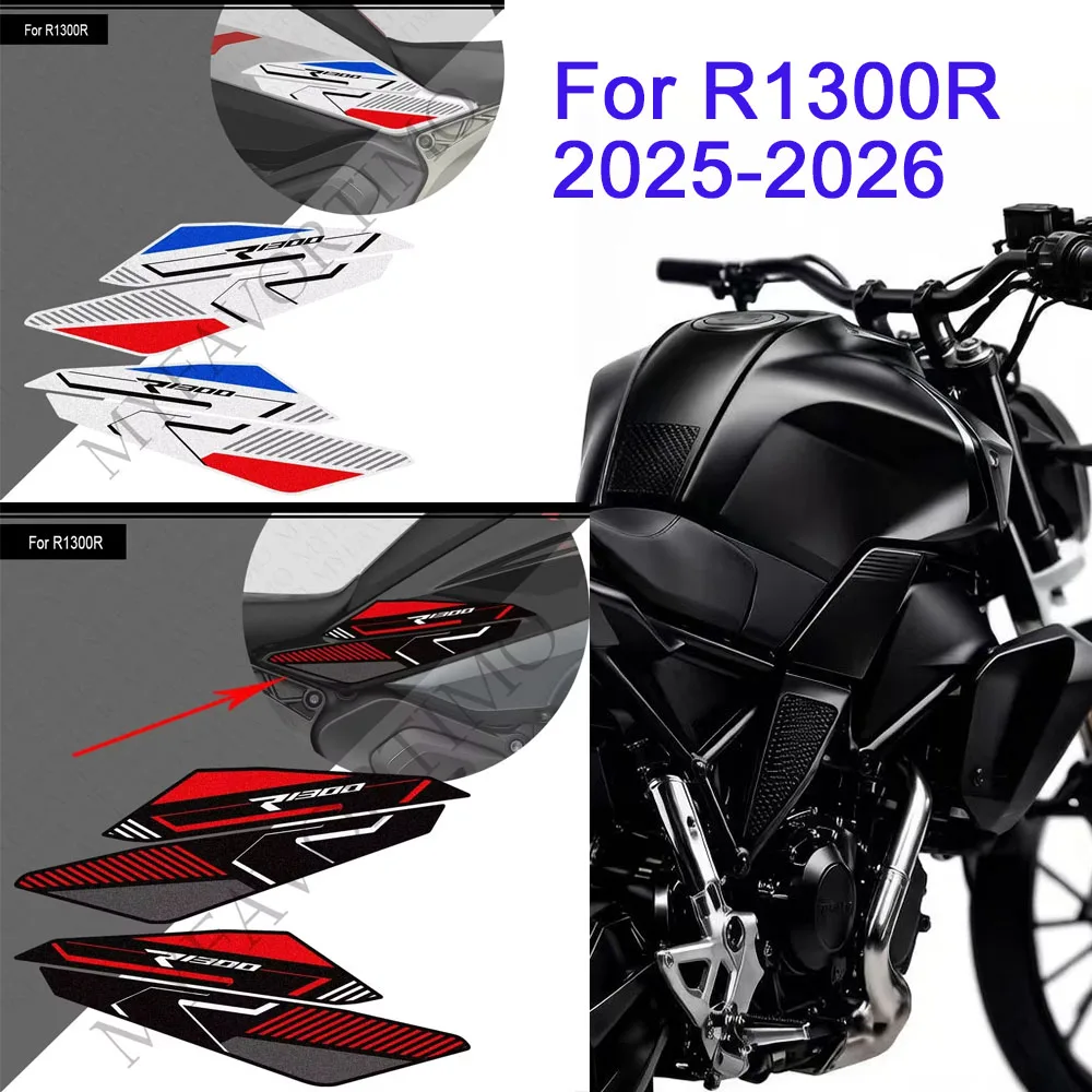 Motorcycle Tank Pad TankPad Cap Grips Gas Fuel Knee Stickers moto Decals Protector For R1300R R 1300 R R1300 R 2025 2026
Motorcycle Tank Pad TankPad Cap Grips Gas Fuel Knee Stickers moto Decals Protector For R1300R R 1300 R R1300 R 2025 2026