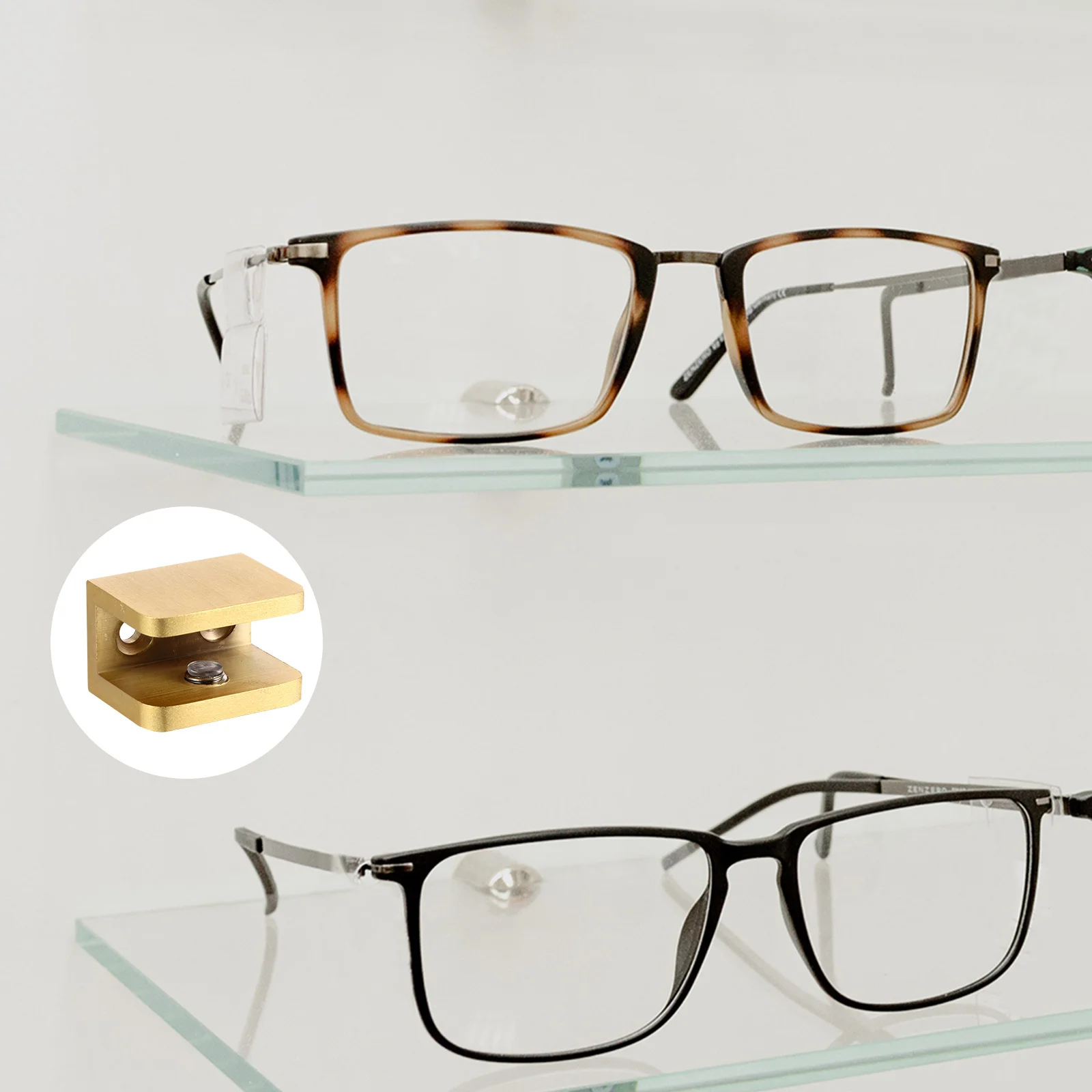 2Pcs Glass Shelf Bracket Electroplated Square Holder for Staircase Handrail Glass Clamp Mounting Clips Durable Corrosion
2Pcs Glass Shelf Bracket Electroplated Square Holder for Staircase Handrail Glass Clamp Mounting Clips Durable Corrosion