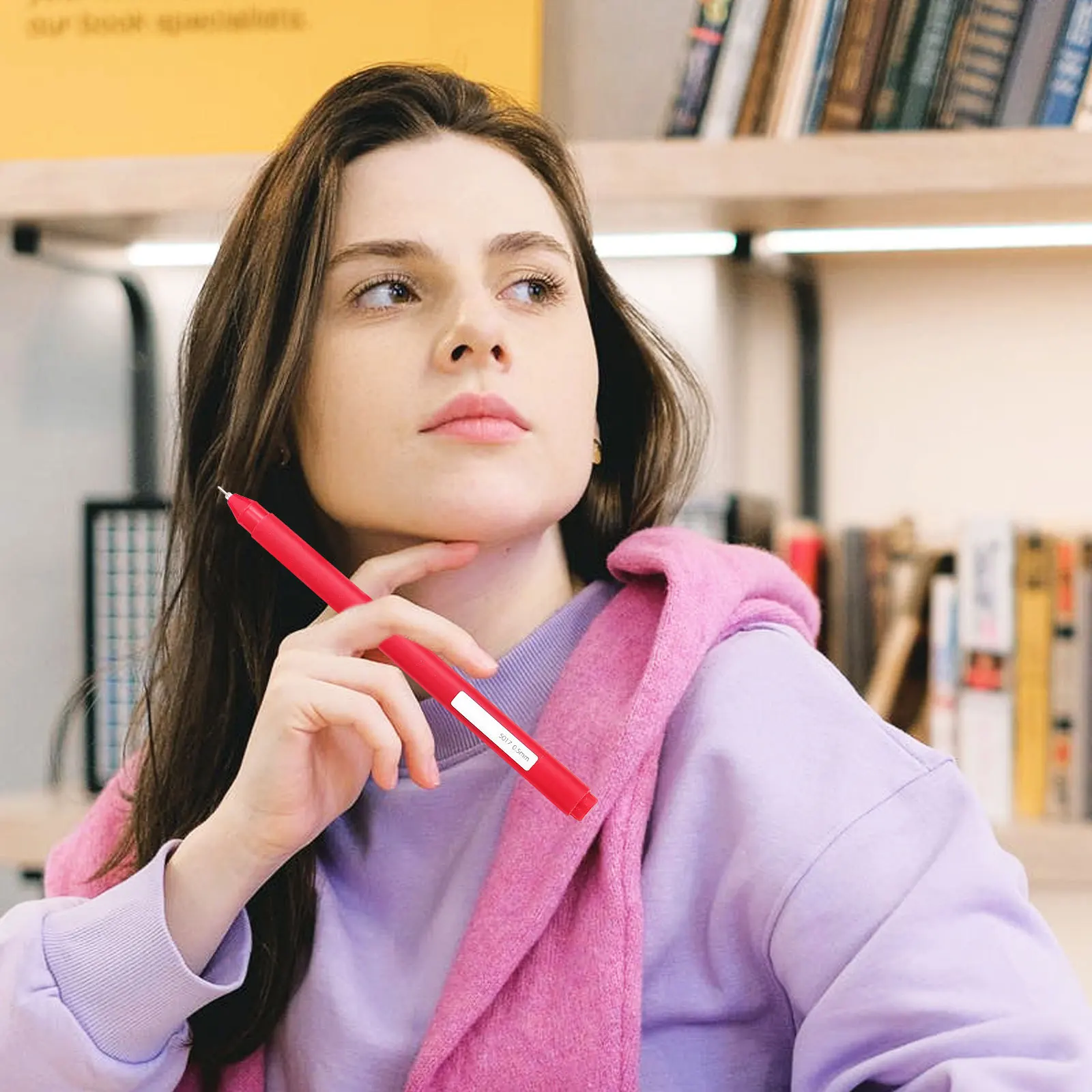 5pcs Colorful Gel Pens Set Smooth Writing For Office School Student Supply Multi-Function Sign Pen Household Stationery Writing
5pcs Colorful Gel Pens Set Smooth Writing For Office School Student Supply Multi-Function Sign Pen Household Stationery Writing