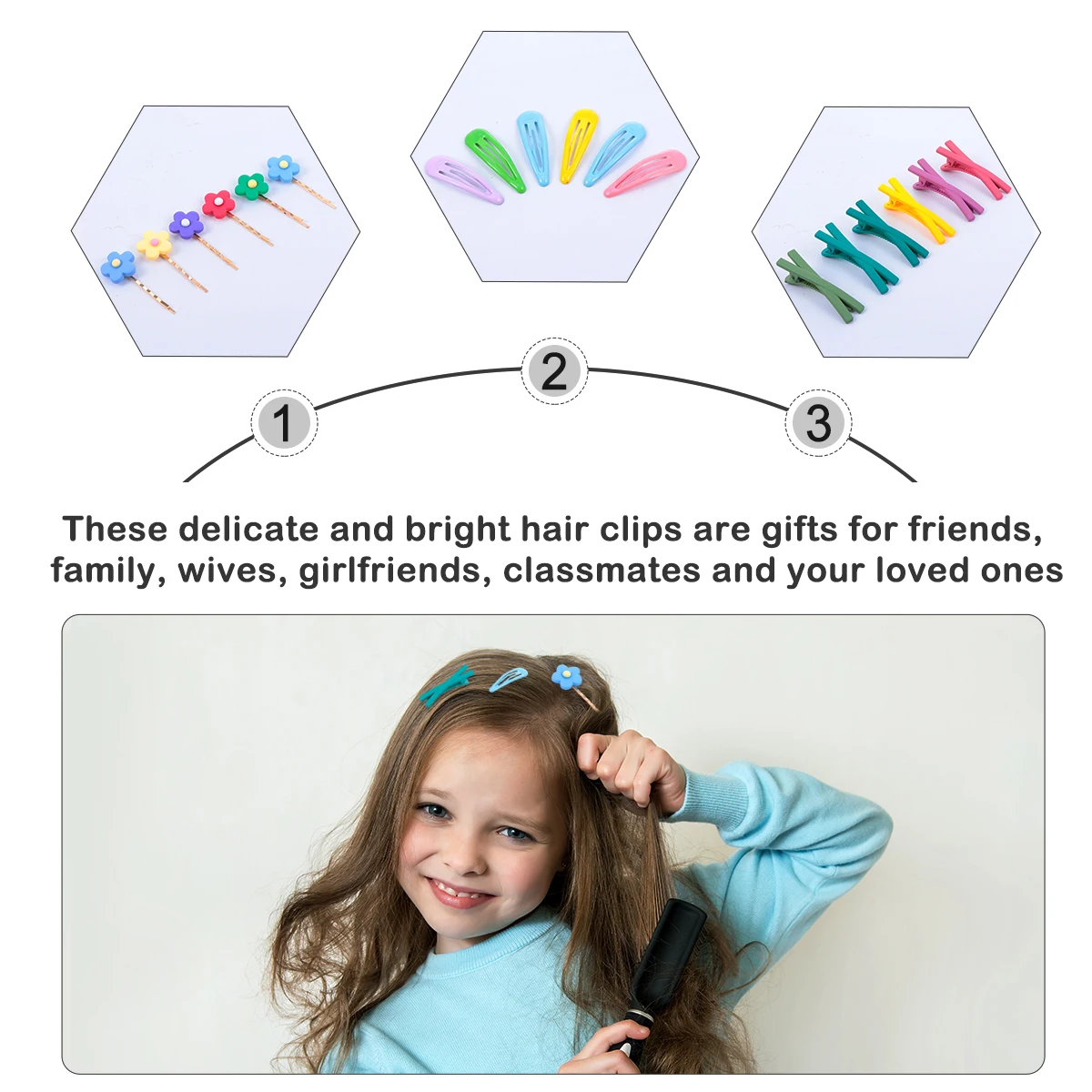 30pcs Clips Set Colorful Strong Durable Safe Material Simple Fashion Design Work School Sports Party Ceremony Travel Easy Hair
30pcs Clips Set Colorful Strong Durable Safe Material Simple Fashion Design Work School Sports Party Ceremony Travel Easy Hair