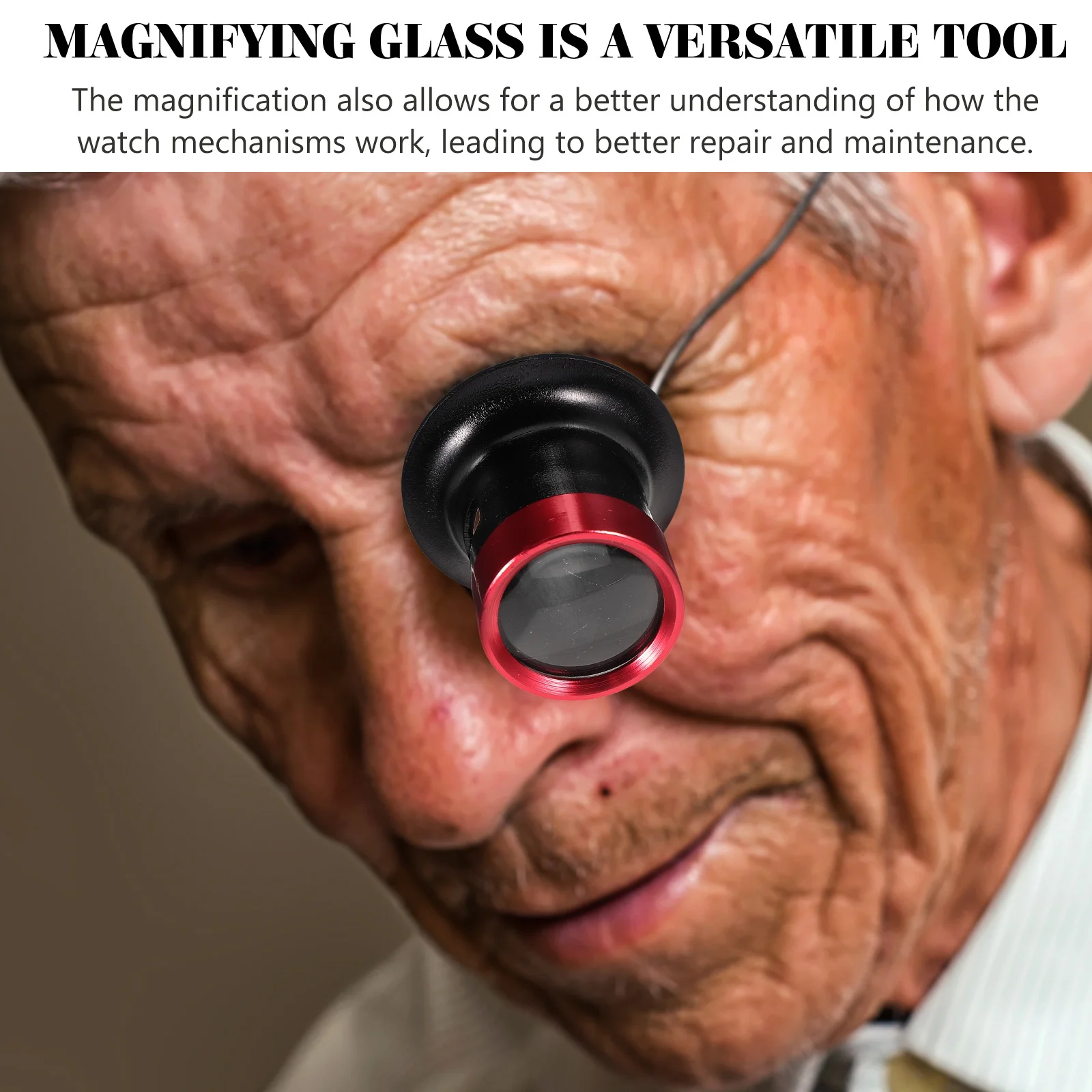 Jewelers Loupes Magnifier Headband Watch Repair Glass Portable for Long Periods of Use Without Tiredness Loupe
Jewelers Loupes Magnifier Headband Watch Repair Glass Portable for Long Periods of Use Without Tiredness Loupe