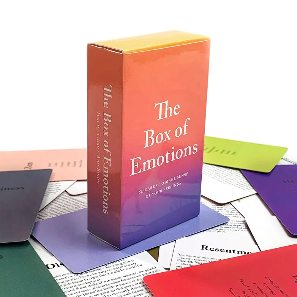The Box Of Emotions Cards English Version 80 Cards To Make Sense Of Your Feelings,Perfect For Spiritual Guidance & Collectors
The Box Of Emotions Cards English Version 80 Cards To Make Sense Of Your Feelings,Perfect For Spiritual Guidance & Collectors
