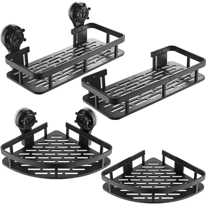 Bathroom Wall Rack PlasticsBathroom Triangular Shelf Wall Non-punching Suction Cup Suction Wall Corner Storage Rack
Bathroom Wall Rack PlasticsBathroom Triangular Shelf Wall Non-punching Suction Cup Suction Wall Corner Storage Rack