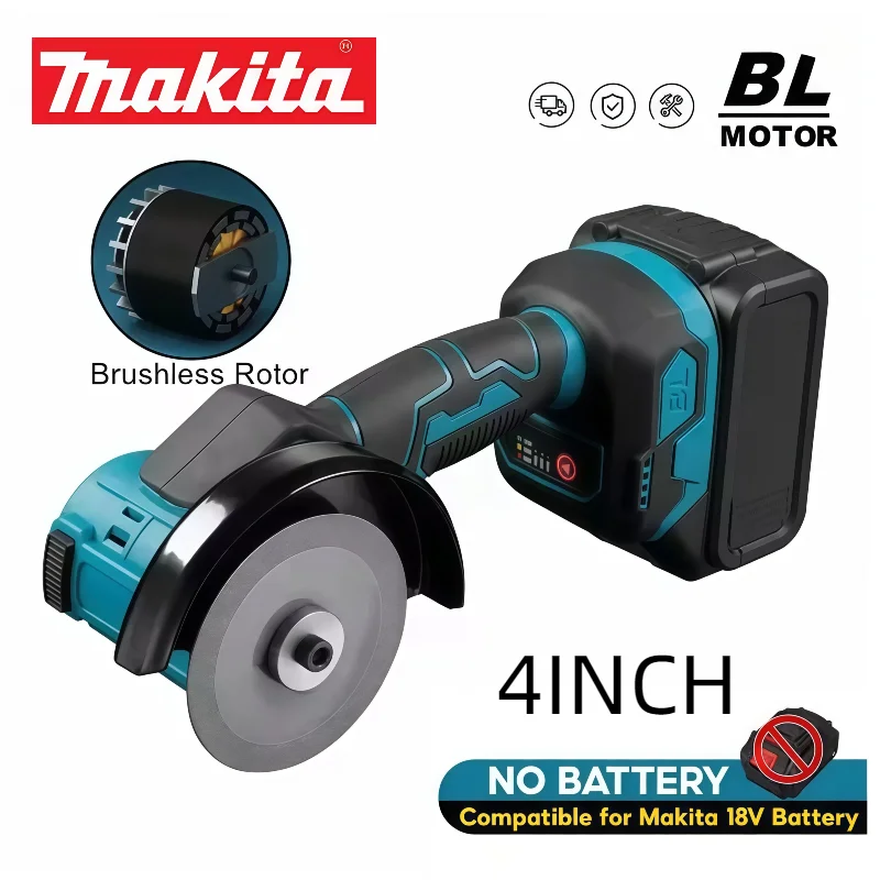 Бесщеточная угловая шлифовальная машина Makita 4 дюйма, электрическая полировальная и шлифовальная машина, беспроводной электроинструмент (без аккумулятора) для батарей Makita
Бесщеточная угловая шлифовальная машина Makita 4 дюйма, электрическая полировальная и шлифовальная машина, беспроводной электроинструмент (без аккумулятора) для батарей Makita