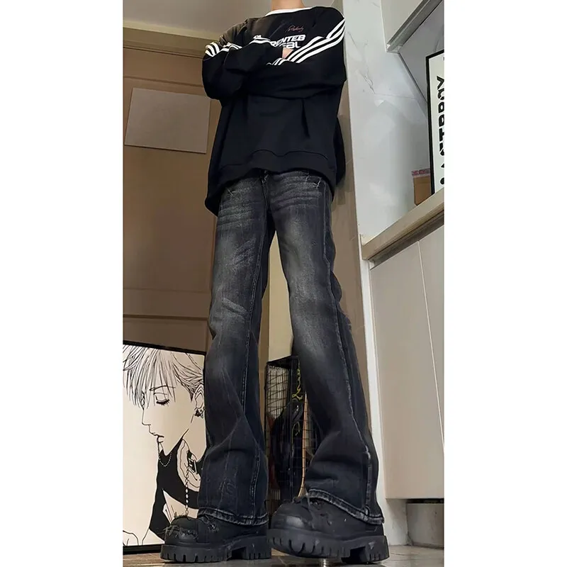 Мужские джинсы 2025НОВЫЕ потертые джинсы Bootcut Уличная одежда Городские джинсовые брюки Повседневные винтажные брюки в стиле хип-хоп Ретро Модный стиль Y2K
Мужские джинсы 2025НОВЫЕ потертые джинсы Bootcut Уличная одежда Городские джинсовые брюки Повседневные винтажные брюки в стиле хип-хоп Ретро Модный стиль Y2K