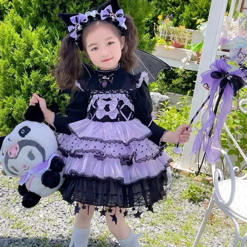 Anime Sanrio Kuromi Cosplay Girl Dress 2024 Autumn Princess Dress Lolita Halloween Cosplay Costume Exquisite Princess Dress Gift
Anime Sanrio Kuromi Cosplay Girl Dress 2024 Autumn Princess Dress Lolita Halloween Cosplay Costume Exquisite Princess Dress Gift