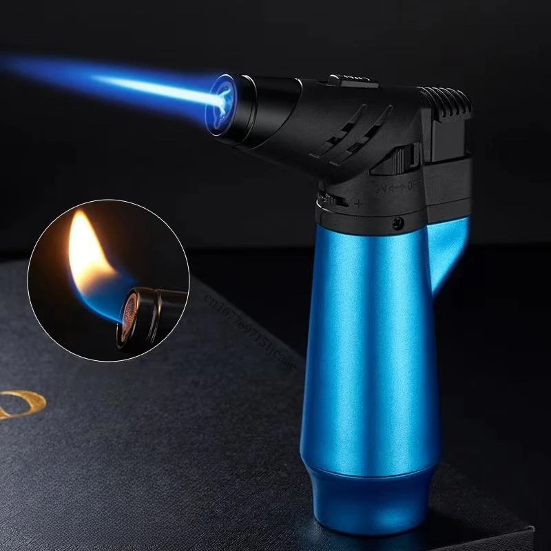 2 in 1 Jet Flame Lighter Double Fire Adjustable Kitchen BBQ Butane Gas Windproof Welding Gun Turbo Torch Cigarette Cigar Lighter
2 in 1 Jet Flame Lighter Double Fire Adjustable Kitchen BBQ Butane Gas Windproof Welding Gun Turbo Torch Cigarette Cigar Lighter
