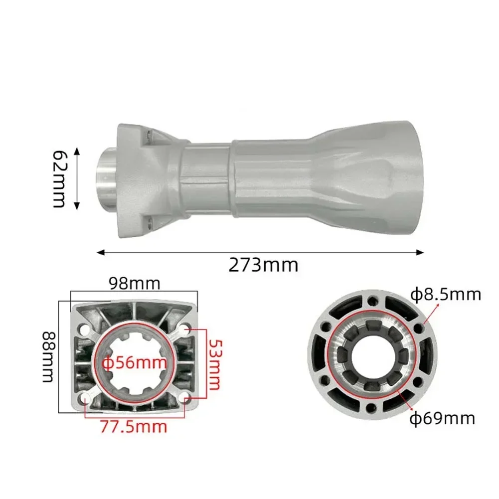 Передний корпус для отбойного молотка 85/95, алюминиевый, 27,3 x 6,2 см
Передний корпус для отбойного молотка 85/95, алюминиевый, 27,3 x 6,2 см