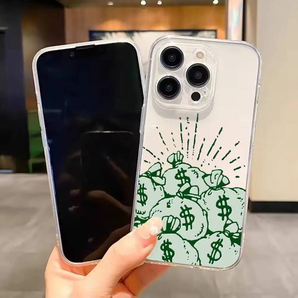 Money Dollar USD Phone Case For iPhone 17 16 15 14 13 12 11 Mini Pro Max Plus Transparent Cover
Money Dollar USD Phone Case For iPhone 17 16 15 14 13 12 11 Mini Pro Max Plus Transparent Cover