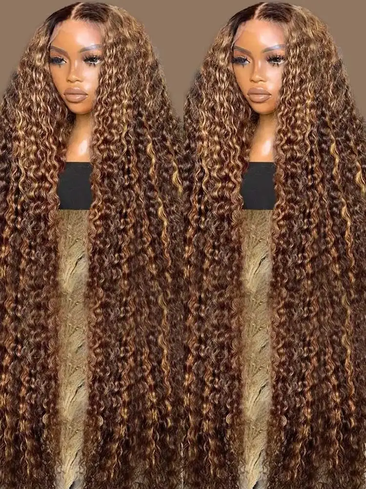 180 Densisty 13x4 Highlight Ombre Deep Wave Lace Frontal Wig Brazilian 13x6 HD Lace Front Human Hair Wigs for Women
180 Densisty 13x4 Highlight Ombre Deep Wave Lace Frontal Wig Brazilian 13x6 HD Lace Front Human Hair Wigs for Women 