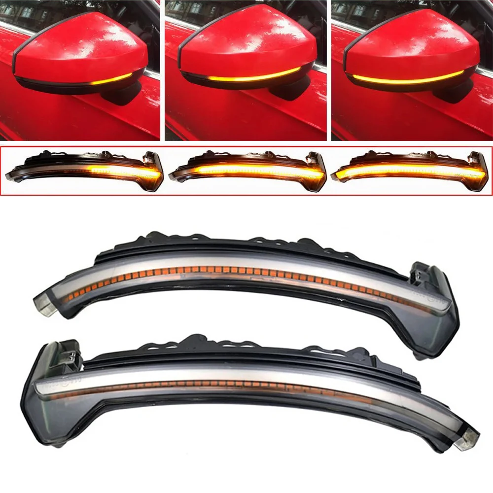 2pcs Car Side Rearview Mirror Dynamic Turn Signal Streamer LED Light for Audi TT Mk3 8S TTS TTRS R8 4S 2016-2020
2pcs Car Side Rearview Mirror Dynamic Turn Signal Streamer LED Light for Audi TT Mk3 8S TTS TTRS R8 4S 2016-2020