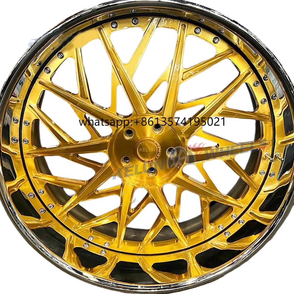 22/24/26 Inch Forgiato Wheels Brush Gold Face+chrome Lip Two Pieces Alloy Wheels Concave Rims
22/24/26 Inch Forgiato Wheels Brush Gold Face+chrome Lip Two Pieces Alloy Wheels Concave Rims