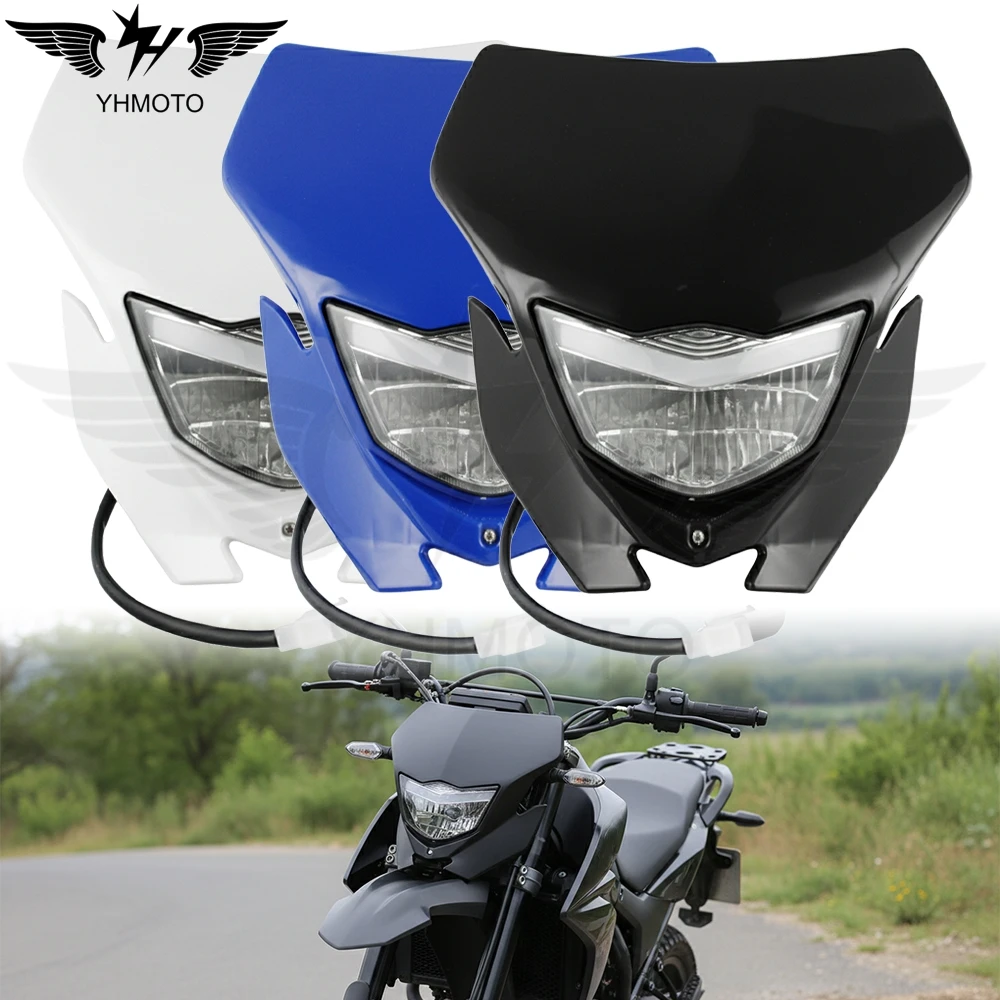 Universal Motorcycle Enduro Headlight For Yamaha WR250R WR250F TTR 225 230 YZ 250/400/450 MX Dirt Bike Motocross Supermoto
Universal Motorcycle Enduro Headlight For Yamaha WR250R WR250F TTR 225 230 YZ 250/400/450 MX Dirt Bike Motocross Supermoto