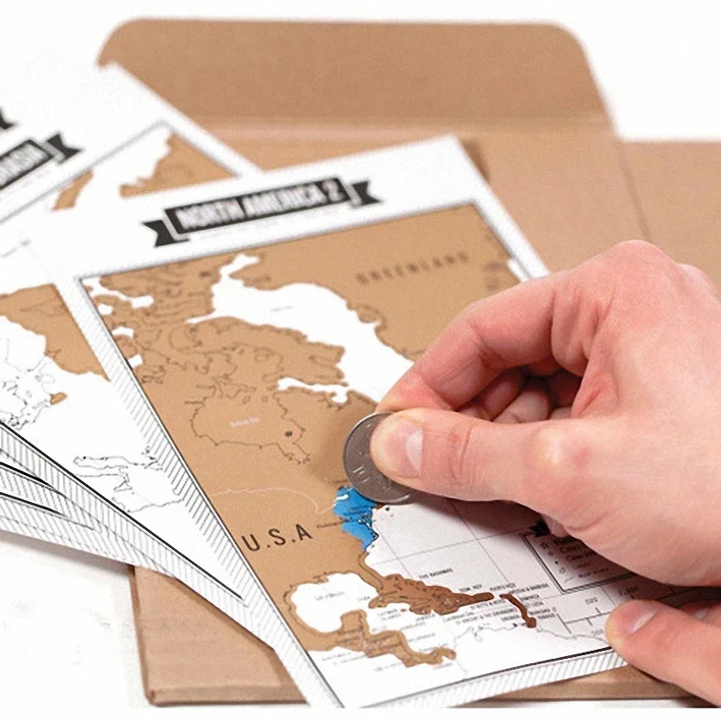 Popular Travelogue Notebooks + Scratch Maps Travel Log Tourist Journal with 8 Mini Maps 22.5 x 17 x 2 CM
Popular Travelogue Notebooks + Scratch Maps Travel Log Tourist Journal with 8 Mini Maps 22.5 x 17 x 2 CM